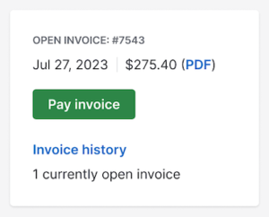 billing pay invoice